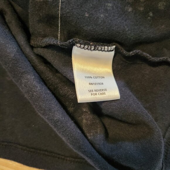 Apt. 9 New York T-Shirt NYC Skyline All Over Print Bling Rhinestone Womens Large - Picture 8 of 11